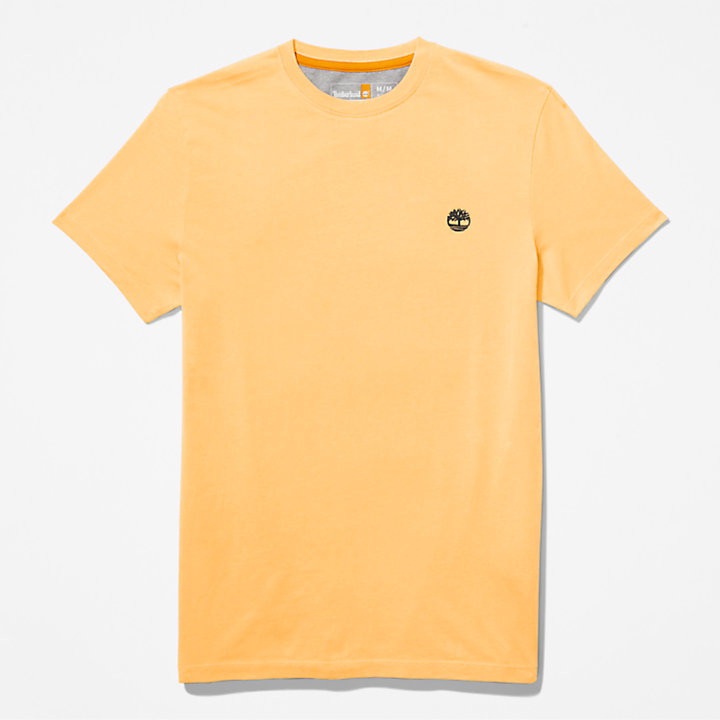 Dunstan River T-Shirt für Herren in Gelb-