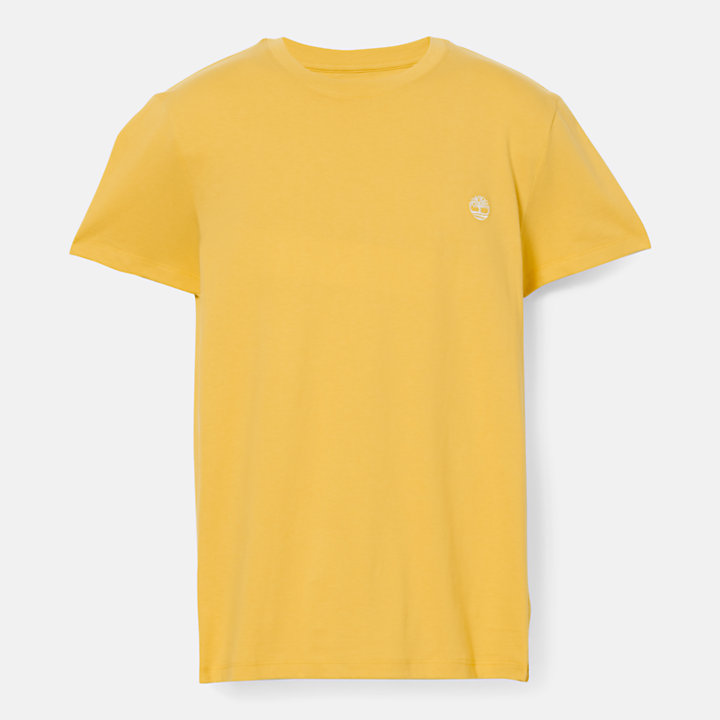 Dunstan River T-Shirt for Men in Light Yellow-