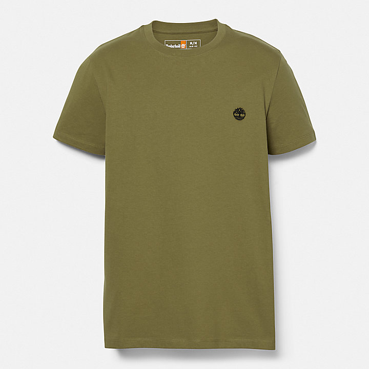 T-shirt Dunstan River da Uomo in verde