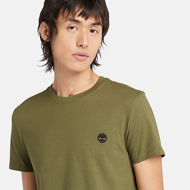 T-shirt Dunstan River da Uomo in verde