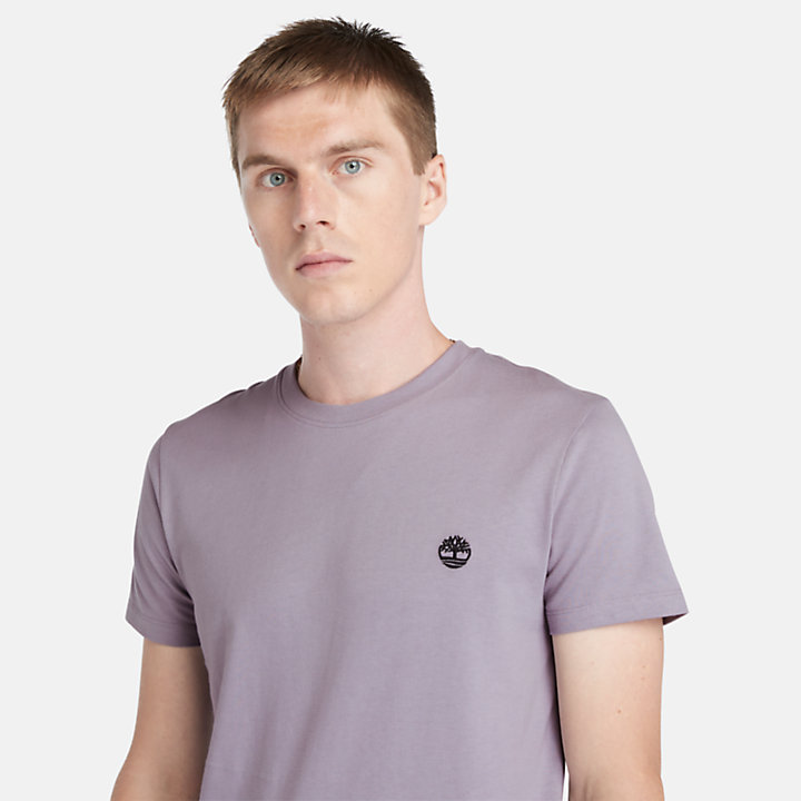 Dunstan River T-Shirt für Herren in Violett-