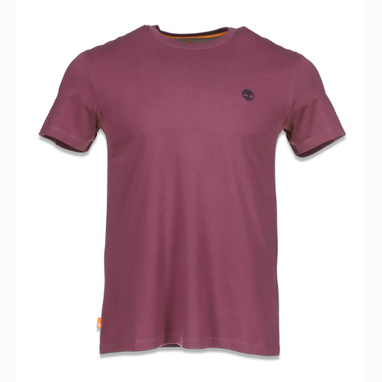 T-shirt Dunstan River pour homme en violet | Timberland