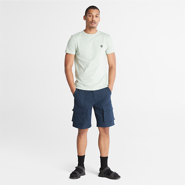 Dunstan River Slim-Fit T-Shirt for Men in Green-