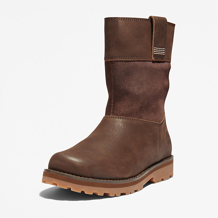 Courma Kid Pull-on Boot for Junior in Brown-
