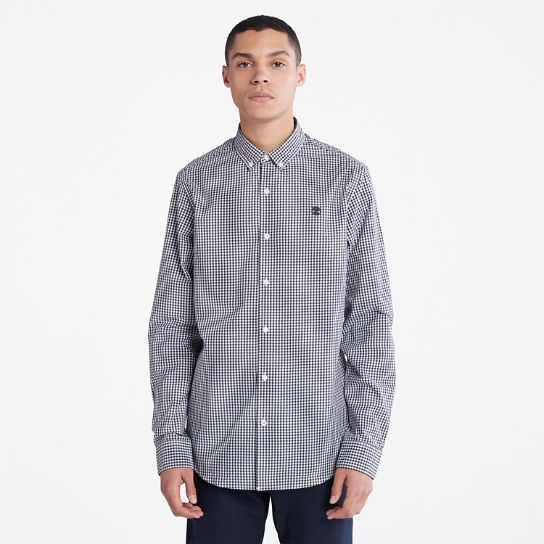 Suncook River Gingham Shirt for Men in Navy | Timberland