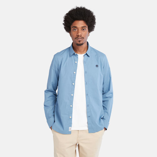 Eastham River Fitted Shirt for Men in Blue | Timberland