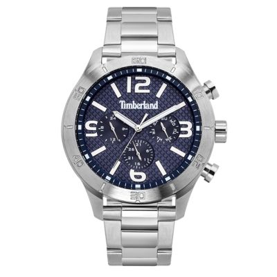 Timberland - Stranton Armbanduhr für Herren in Blau/Silber