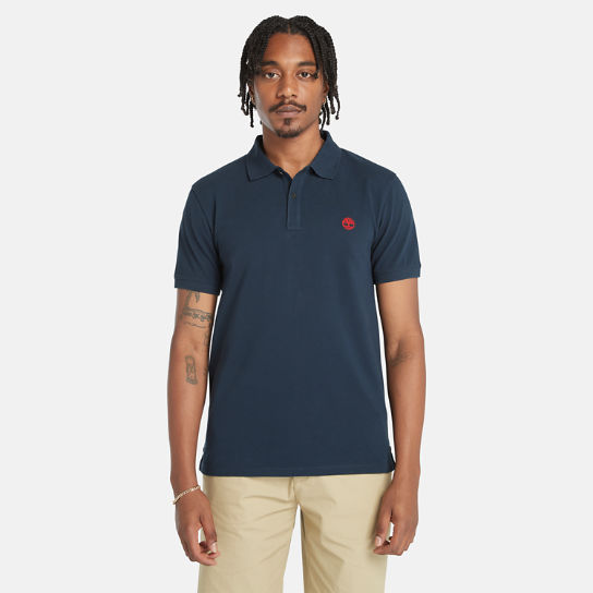 Millers River Polo Shirt for Men in Navy | Timberland