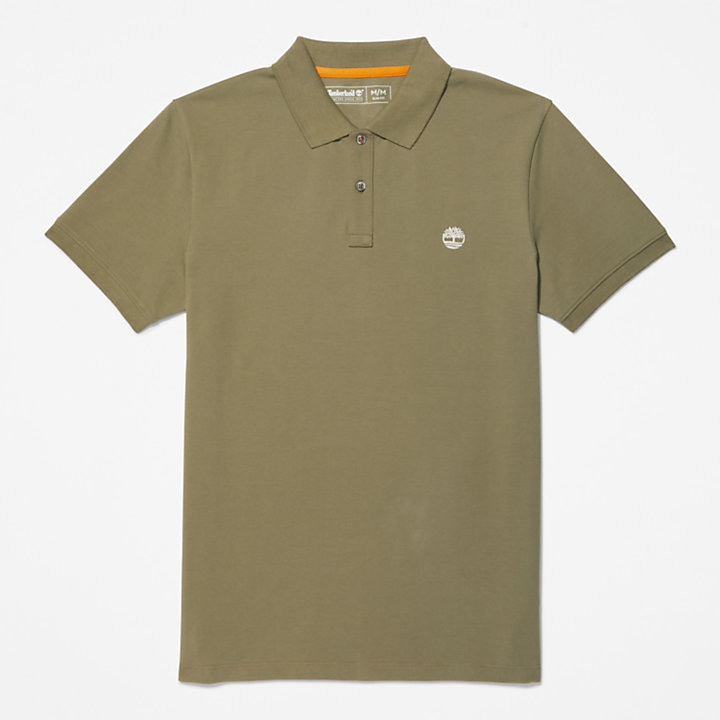 Millers River Polo Shirt for Men in Green-