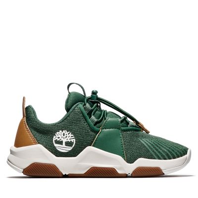 Earth Rally Sneaker for Youth in Green 