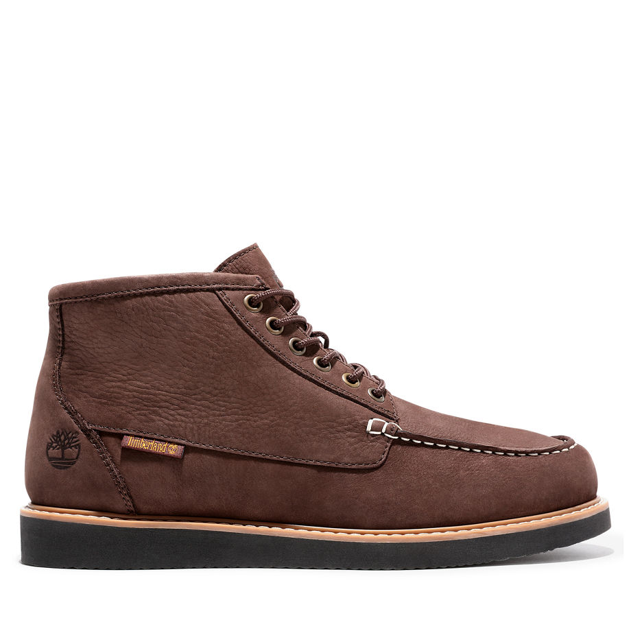 Timberland Newmarket Ii Moc-toe Chukka For Men In Brown Brown, Size 10
