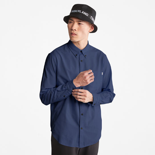 Gale River Oxford Shirt for Men in Dark Blue | Timberland