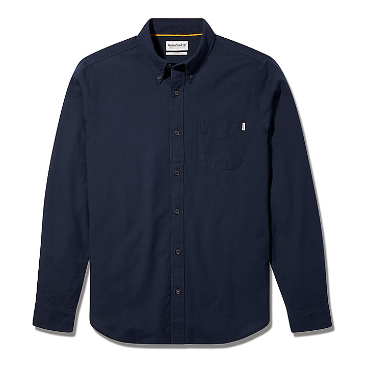 Gale River Oxford Shirt for Men in Dark Blue