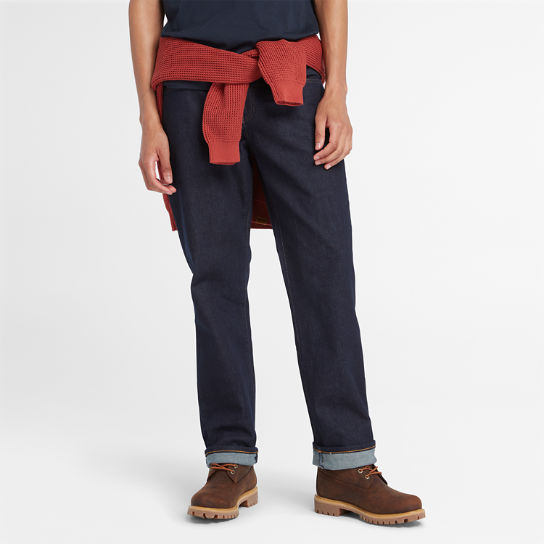 Squam Lake Stretch Jeans for Men in Dark Blue | Timberland
