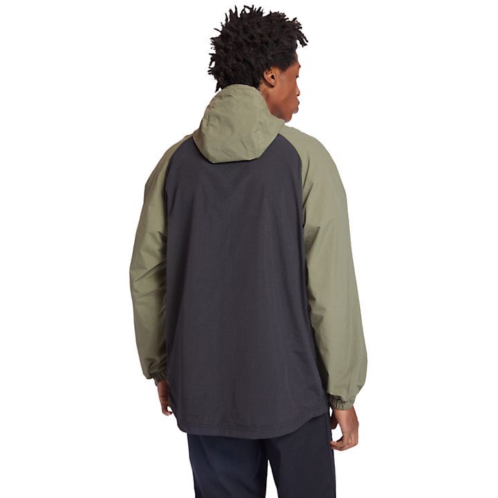 Windbreaker Zip Jacket for Men in Dark Green | Timberland