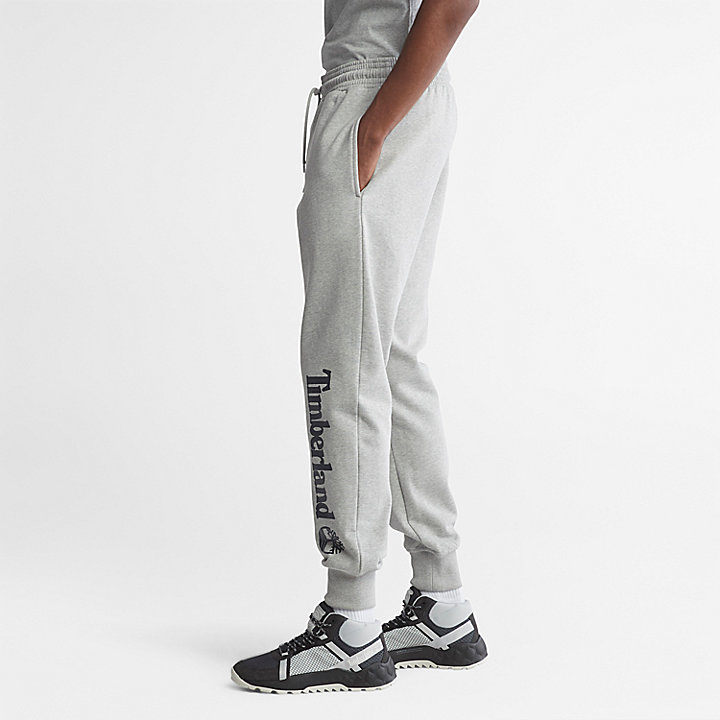 Pantalón de chándal con logotipo para hombre en gris