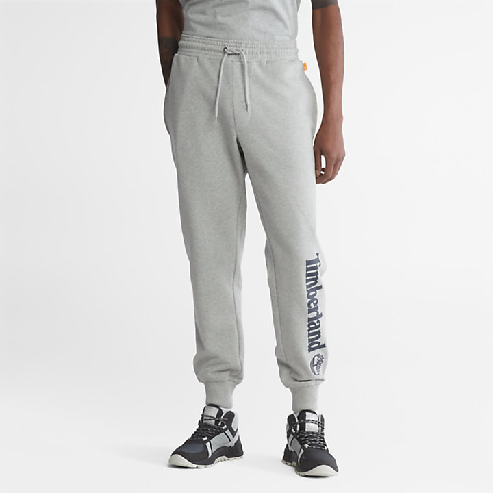 Pantaloni Sportivi da Uomo con Logo in grigio-