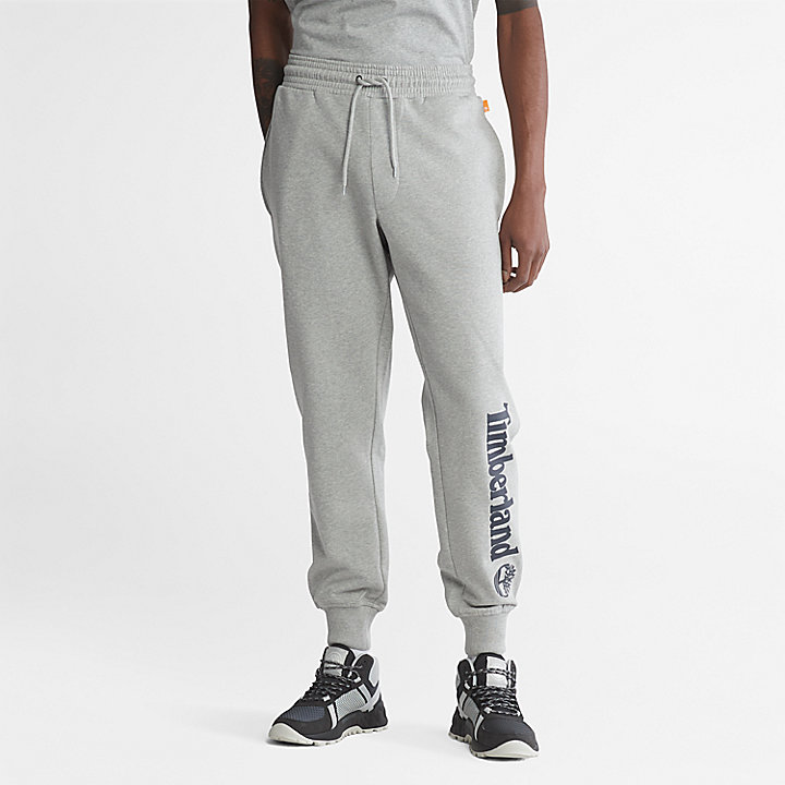Pantalón de chándal con logotipo para hombre en gris