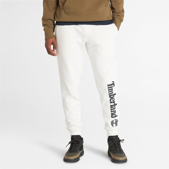 Core Logo Sweatpants for Men in White | Timberland