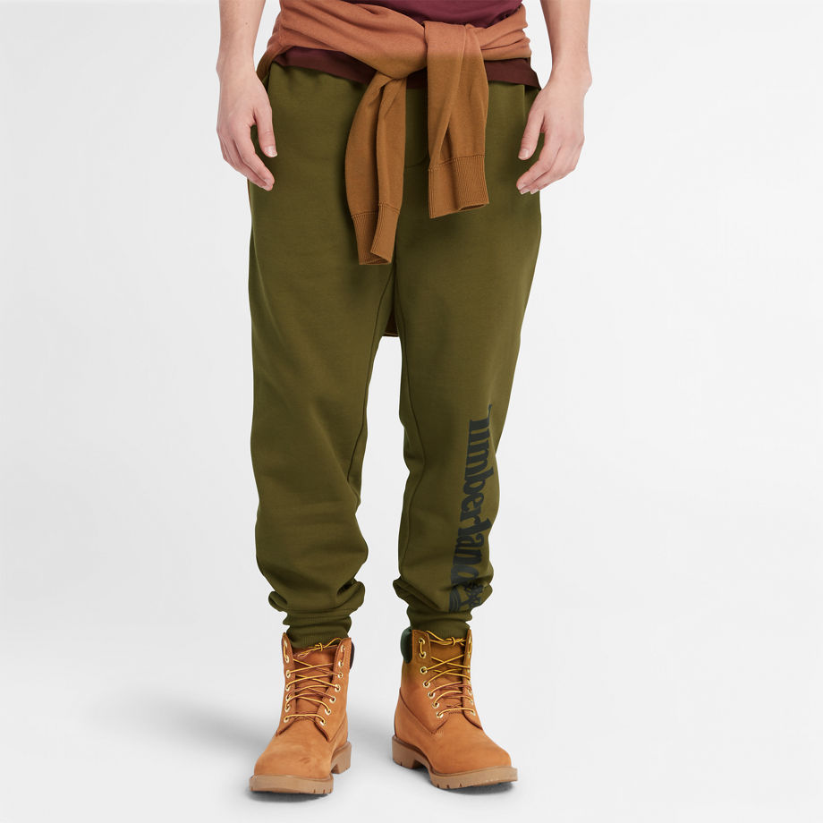 Timberland Pantalon De Survêtement À Logo Pour Homme En Vert Vert