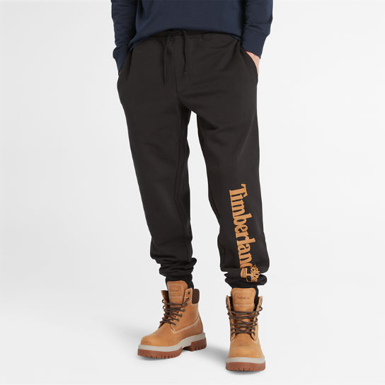 Core Logo Sweatpants for Men in Black | Timberland