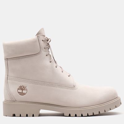 premium 6 inch boot for men in beige