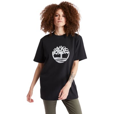 Oversized Tree Logo T-Shirt for Women 