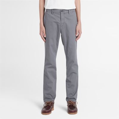 Sargent Lake Stretch Chino Trousers for Men in Grey | Timberland