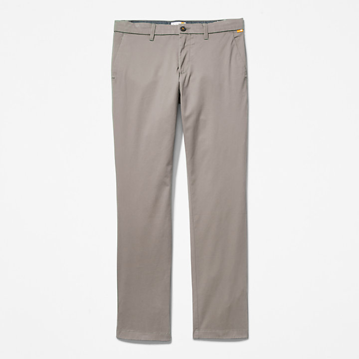 Pantalon chino stretch Sargent Lake pour homme en gris-