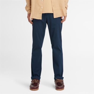 Sargent Lake Stretch Chino Trousers for Men in Navy | Timberland