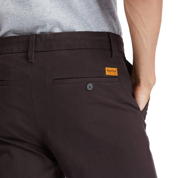 Pantaloni Chino da Uomo Sargent Lake in marrone scuro-