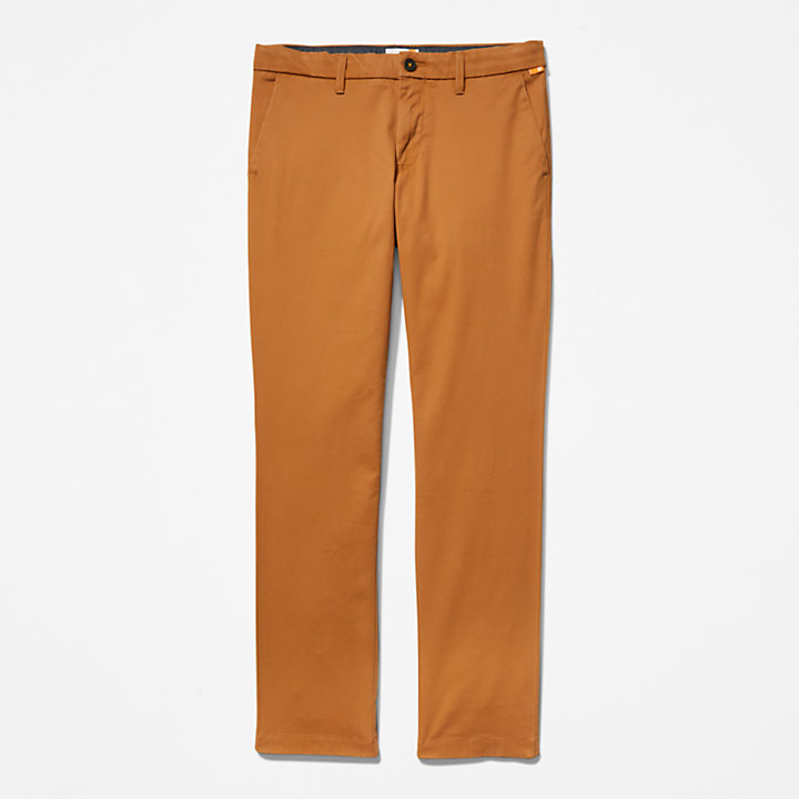 Pantalon chino extensible Sargent Lake pour homme en orange-