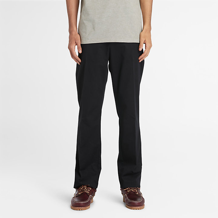 Squam Lake Stretch Chinos for Men in Black-