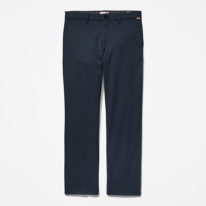 Squam Lake Twill Chino Pants for Men in Navy-