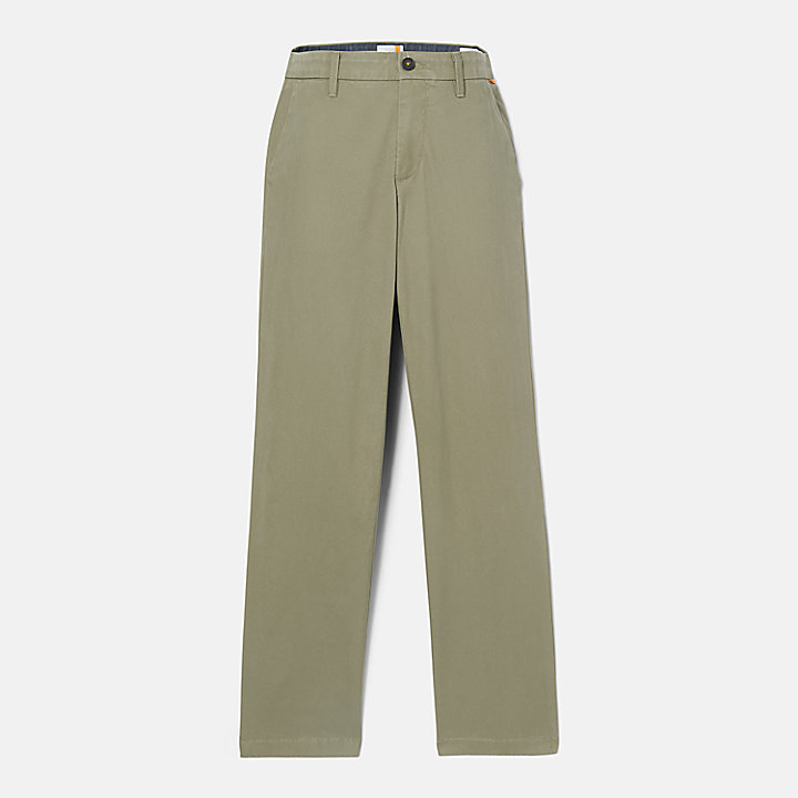 Squam Lake Stretch Chinos for Men in Green