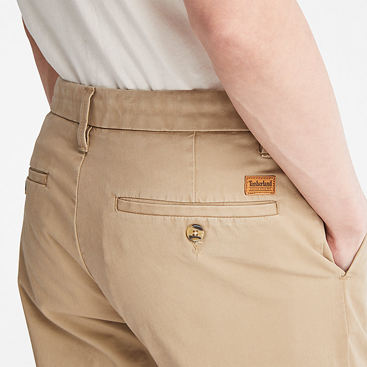 Squam Lake Stretch Chinos for Men in Beige | Timberland