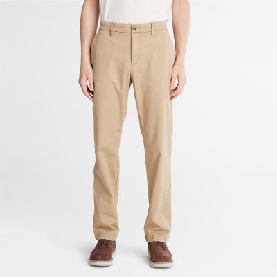 Timberland Squam Lake Stretch Chinos For Men In Beige Beige
