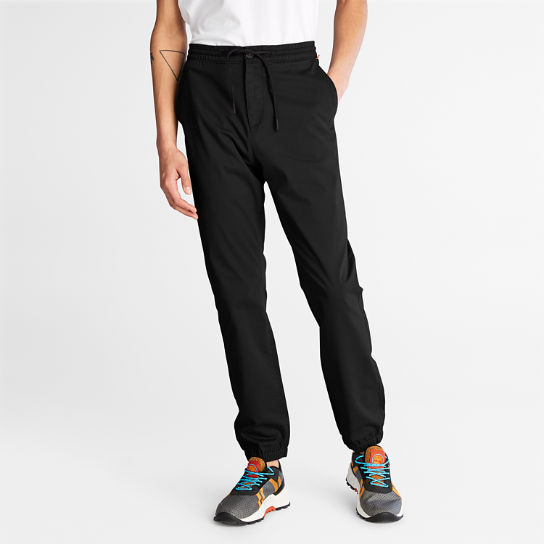 Lovell Lake Stretch Tracksuit Bottoms for Men in Black | Timberland
