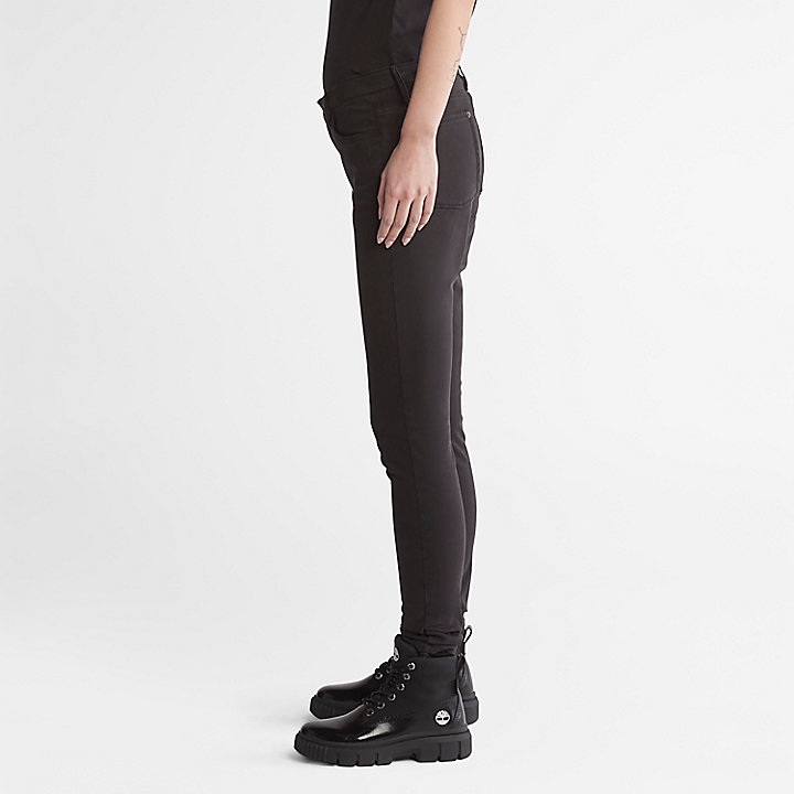 Superskinny broek voor dames in zwart