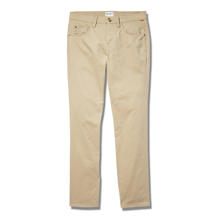 Sargent Lake Twill Trousers for Men in Khaki-