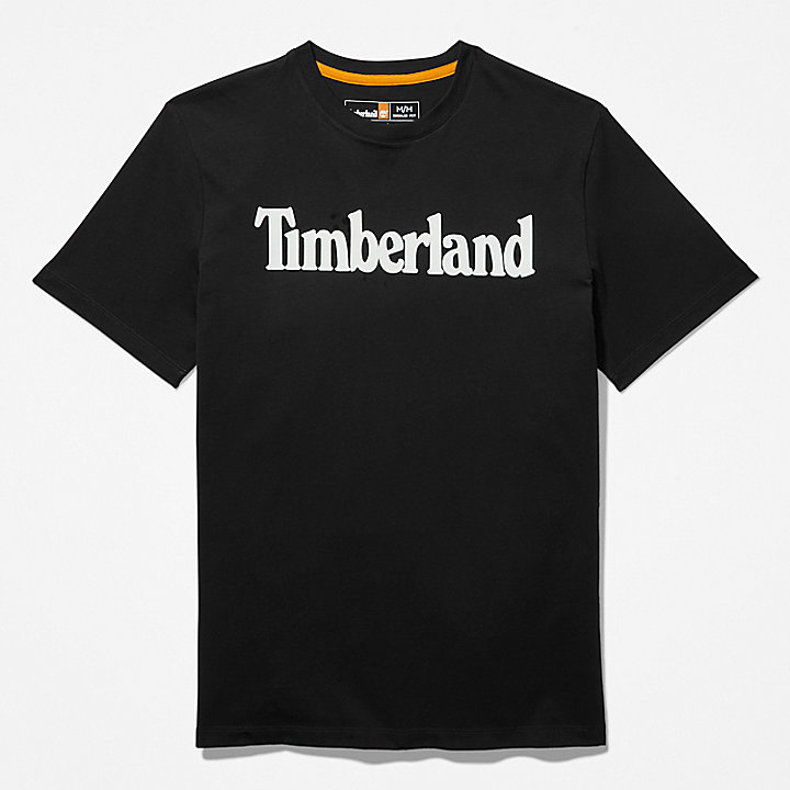 Kennebec River T-Shirt für Herren mit Logo in Schwarz