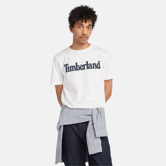 Camiseta Kennebec River con Logotipo para Hombre en blanco | Timberland