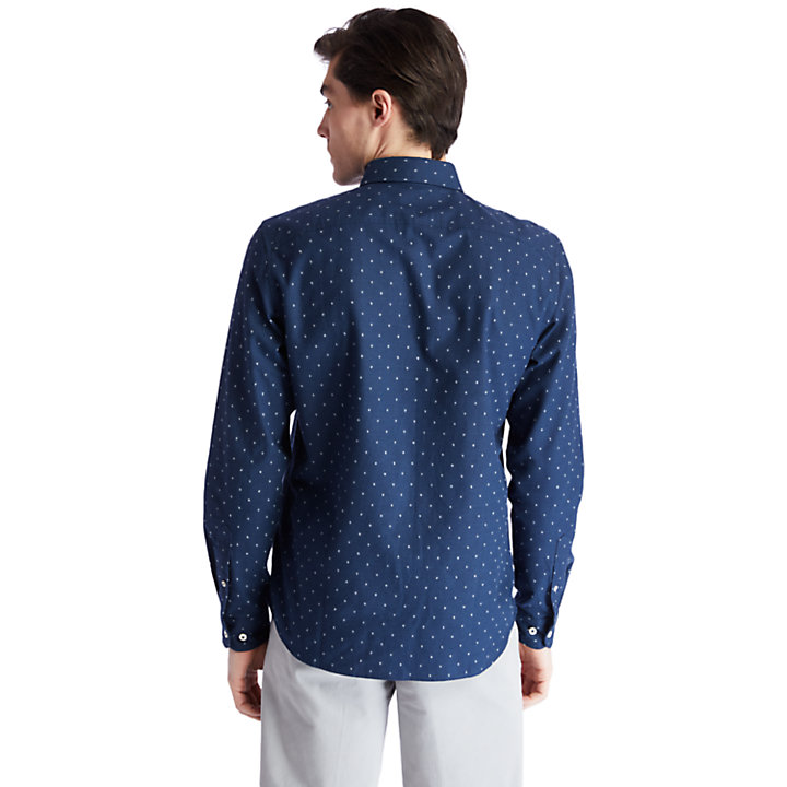 Tioga River Flannel Overhemd voor Heren in marineblauw-