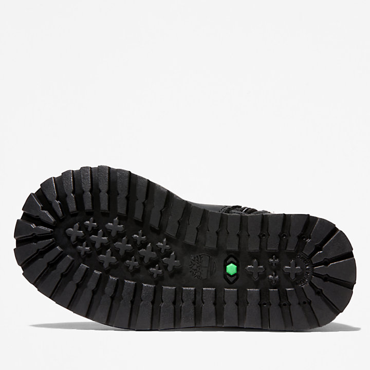 Toddler Pokey Pine 6-Inch Side-Zip Boots in Monochrome Black-