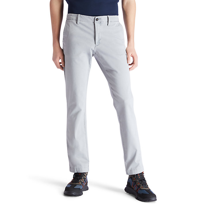 Sargent Lake Ultra Stretch Chinos for Men in Grey-