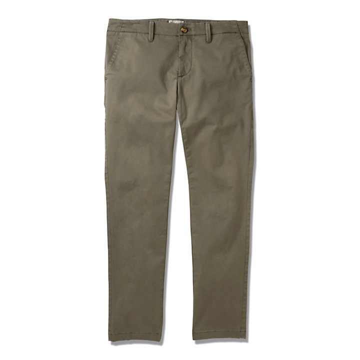 Sargent Lake Ultra Stretch Chinos for Men in Green-