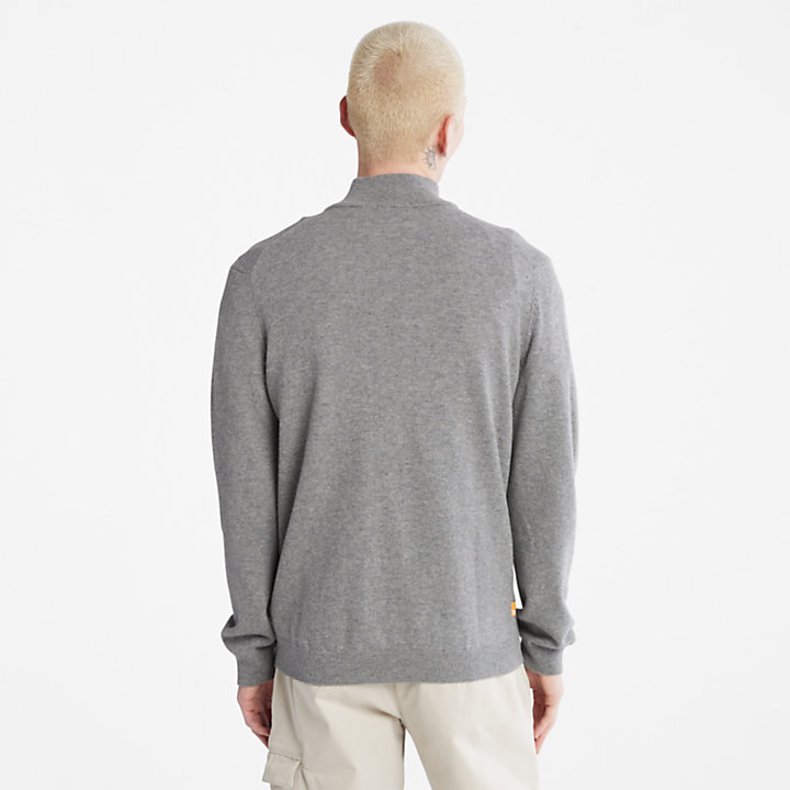 Phillips Brook Lambswool Sweater for Men in Grey-