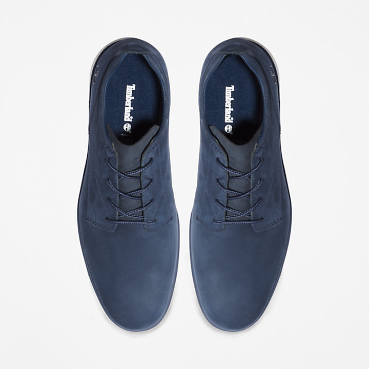 Zapatos Oxford de Piel Bradstreet para Hombre en azul marino-