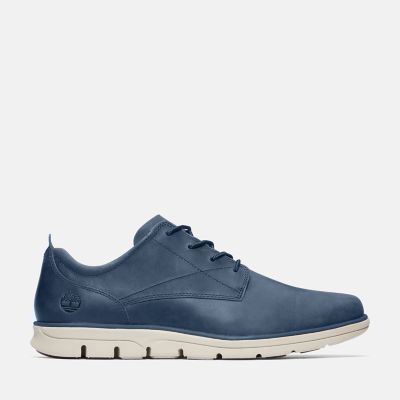 Sapato Oxford Bradstreet em Pele para Homem em azul-marinho | Timberland