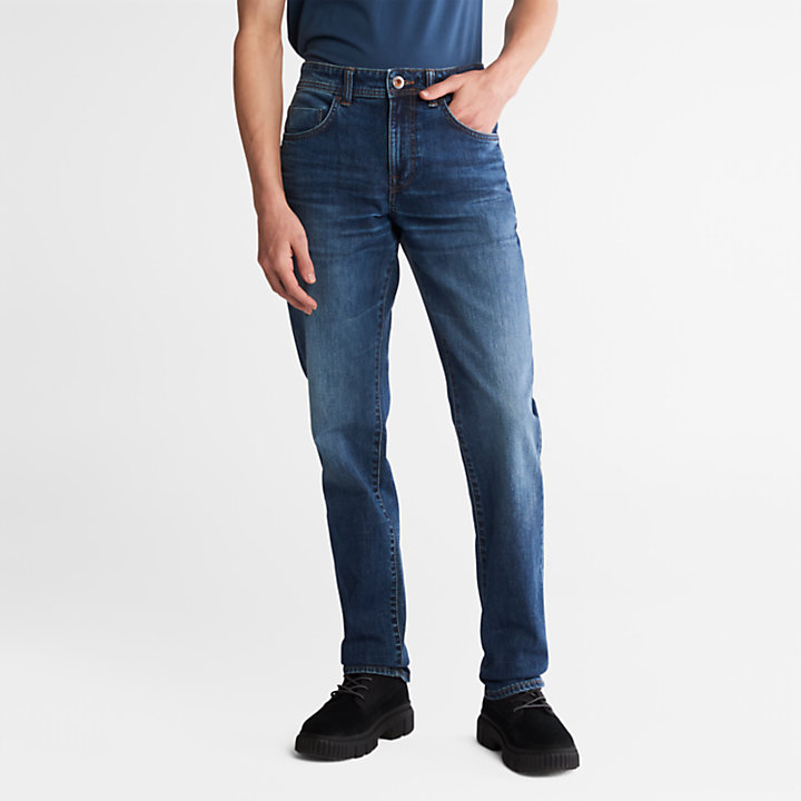 Sargent Lake Stretch Jeans voor heren in donkerblauw-